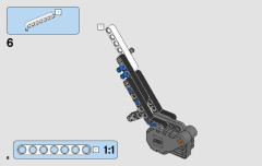 LEGO 42059 instructions page 6 – build guide