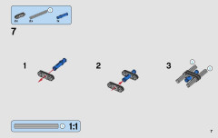 LEGO 42059 instructions page 7 – build guide