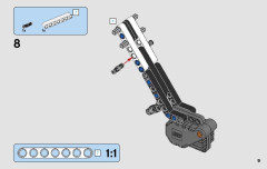 LEGO 42059 instructions page 9 – build guide