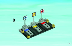 LEGO 4206 instructions page 13 – build guide