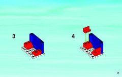 LEGO 4206 instructions page 17 – build guide