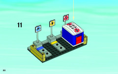 LEGO 4206 instructions page 20 – build guide