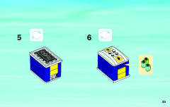 LEGO 4206 instructions page 23 – build guide