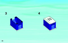 LEGO 4206 instructions page 26 – build guide