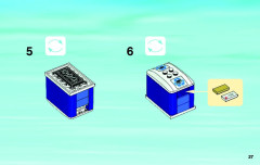 LEGO 4206 instructions page 27 – build guide