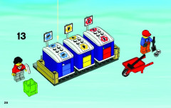 LEGO 4206 instructions page 28 – build guide