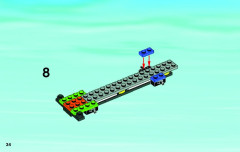 LEGO 4206 instructions page 34 – build guide