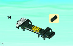 LEGO 4206 instructions page 40 – build guide