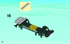 LEGO 4206 instructions page 42 – build guide