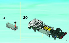 LEGO 4206 instructions page 47 – build guide