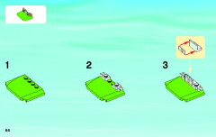 LEGO 4206 instructions page 64 – build guide