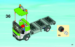 LEGO 4206 instructions page 67 – build guide