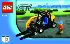 LEGO 4206 instructions page 1 – build guide