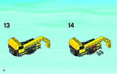 LEGO 4206 instructions page 10 – build guide