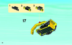 LEGO 4206 instructions page 14 – build guide