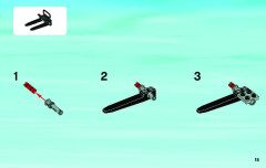 LEGO 4206 instructions page 15 – build guide