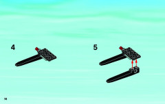 LEGO 4206 instructions page 16 – build guide