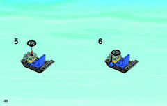LEGO 4206 instructions page 20 – build guide