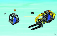 LEGO 4206 instructions page 21 – build guide