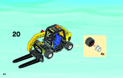 LEGO 4206 instructions page 22 – build guide