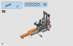LEGO 42060 instructions page 70 – build guide