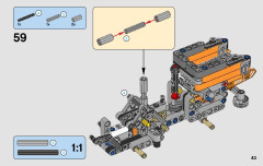 LEGO 42060 instructions page 43 – build guide