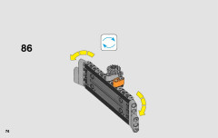 LEGO 42060 instructions page 74 – build guide