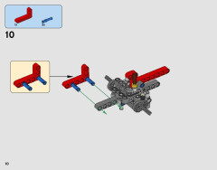 LEGO 42061 instructions page 10 – build guide
