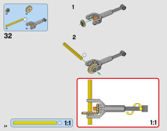 LEGO 42061 instructions page 24 – build guide
