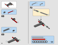 LEGO 42061 instructions page 52 – build guide