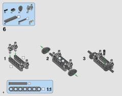 LEGO 42061 instructions page 6 – build guide
