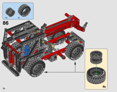 LEGO 42061 instructions page 70 – build guide