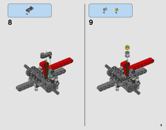 LEGO 42061 instructions page 9 – build guide