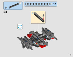 LEGO 42061 instructions page 23 – build guide