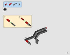 LEGO 42061 instructions page 43 – build guide