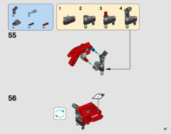 LEGO 42061 instructions page 47 – build guide