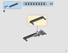 LEGO 42061 instructions page 5 – build guide