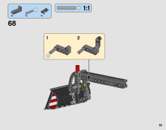 LEGO 42061 instructions page 59 – build guide