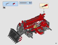 LEGO 42061 instructions page 65 – build guide