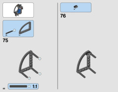 LEGO 42061 instructions page 66 – build guide