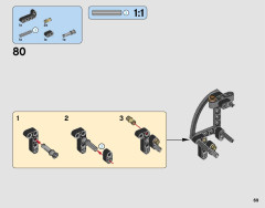 LEGO 42061 instructions page 69 – build guide