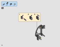 LEGO 42061 instructions page 70 – build guide