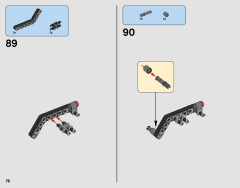 LEGO 42061 instructions page 76 – build guide