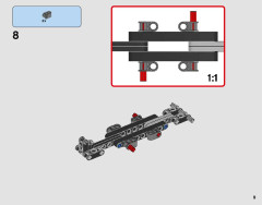 LEGO 42061 instructions page 9 – build guide