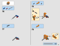 LEGO 42062 instructions page 67 – build guide