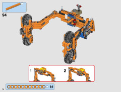 LEGO 42062 instructions page 72 – build guide