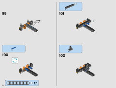 LEGO 42062 instructions page 74 – build guide