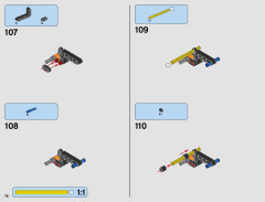 LEGO 42062 instructions page 76 – build guide