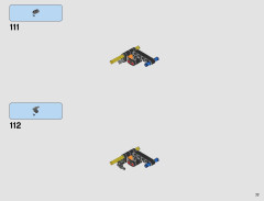 LEGO 42062 instructions page 77 – build guide