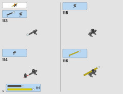 LEGO 42062 instructions page 78 – build guide